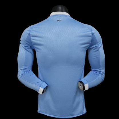 Manchester City Maillot Manches Longues Domicile 25/26 – Version Player