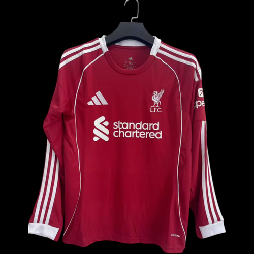 Liverpool Maillot Manches Longues Domicile 25/26