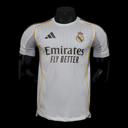 Real Madrid Maillot Domicile 25/26 – Version Player
