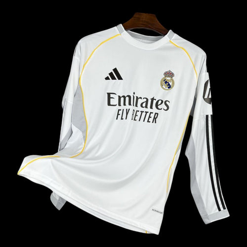 Real Madrid Maillot Domicile 25/26 – Manches Longues