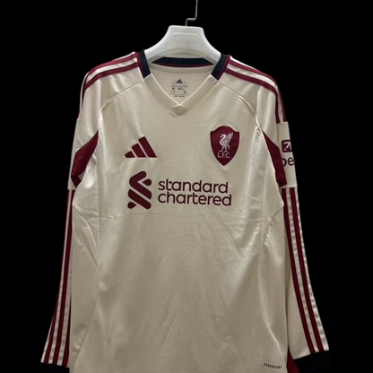 Liverpool Maillot Manches Longues Extérieur 25/26